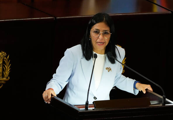 La présidente vénézuélienne rencontre une diplomate américaine