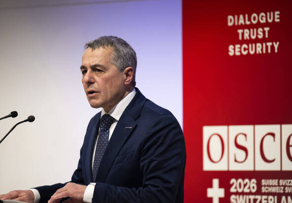 Ignazio Cassis inaugure la conférence de l'OSCE à Saint-Gall
