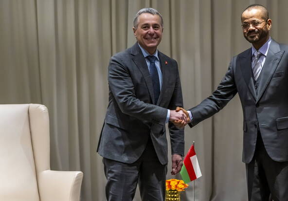 Iran: Cassis salue les efforts du facilitateur omanais