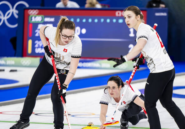 Curling: Les Suissesses rebondissent face à la Grande Bretagne