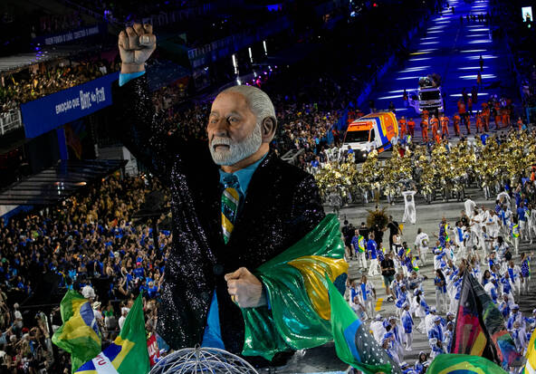 Carnaval de Rio: l'hommage à Lula finit dernier
