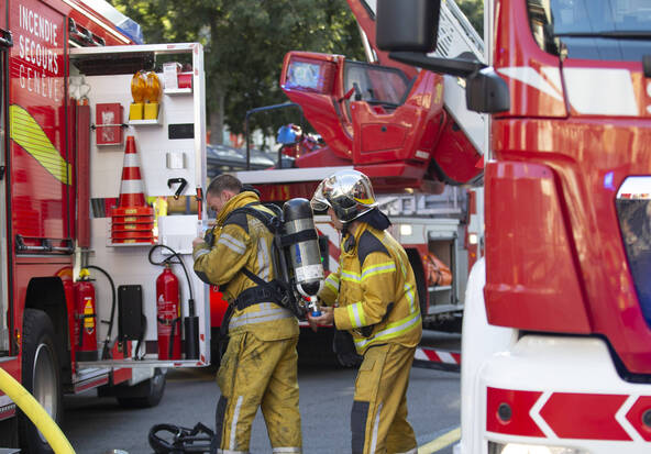 Le cycle d'orientation du Foron fermé après un incendie