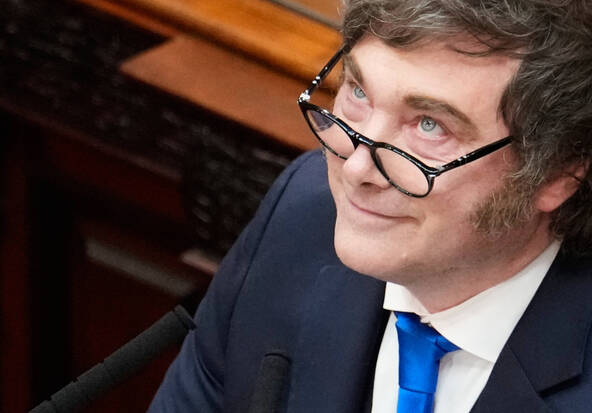 Milei annonce 90 réformes pour « redessiner » l'Argentine