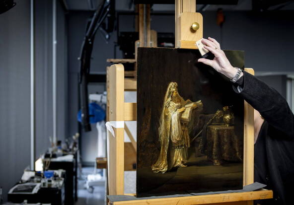 Amsterdam: découverte d'un nouveau Rembrandt au Rijksmuseum