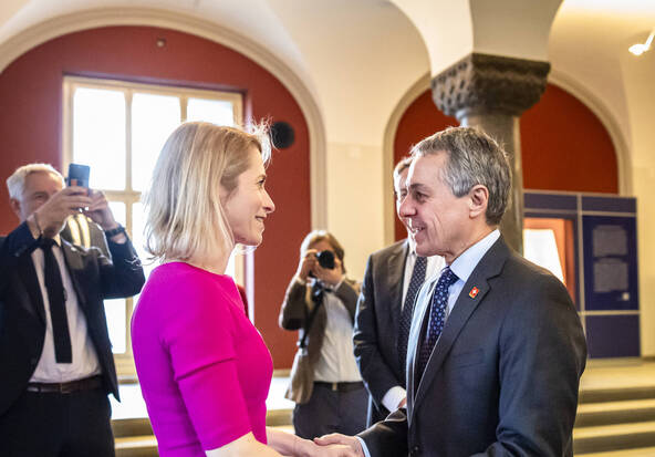 Rapprochement Suisse-UE sur la politique étrangère et la sécurité