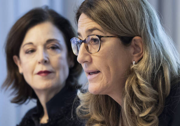 Situation toujours tendue pour les hôpitaux, estime la cheffe de H+