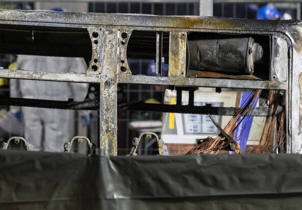 Chiètres: neuf personnes se trouvaient à bord du car postal