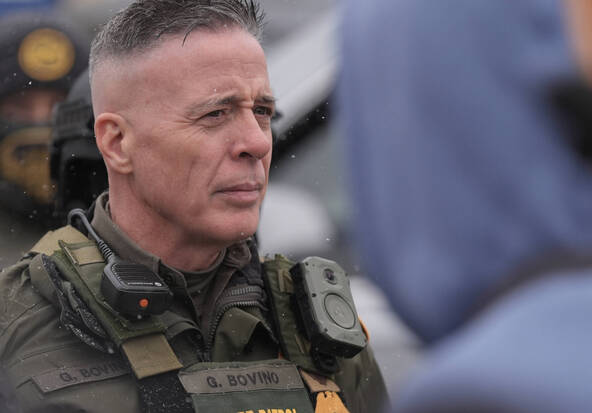 Le policier américain Greg Bovino part à la retraite