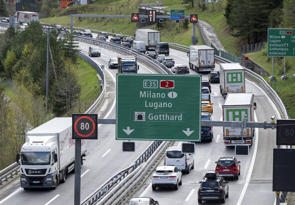 Pâques: beaucoup de trafic et de nombreux embouteillages à prévoir