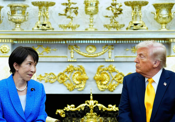 Trump évoque Pearl Harbor devant la première ministre japonaise