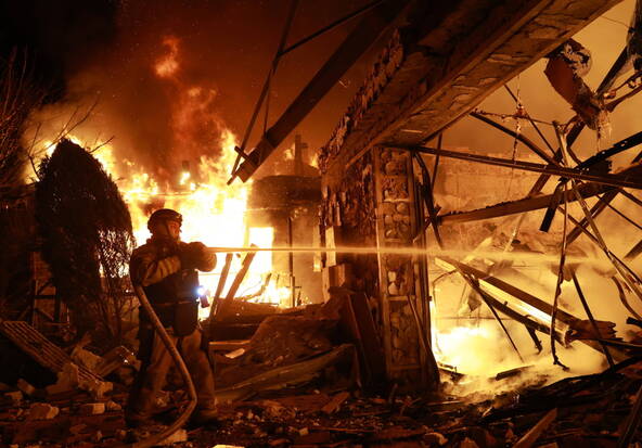 Des frappes russes sur le sud de l'Ukraine font un mort