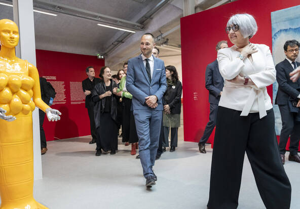 Le Centre culturel suisse à Paris a rouvert après 4 ans de travaux