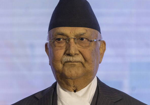 Népal: arrestation de l'ex-Premier ministre KP Sharma Oli