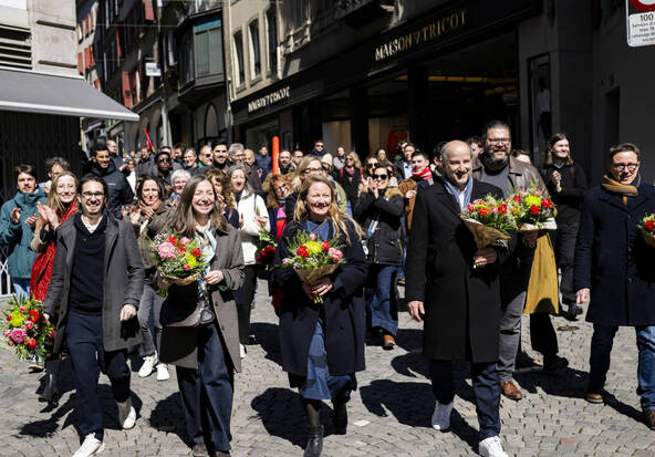 Lausanne: la gauche très ravie, à commencer par Emilie Moeschler