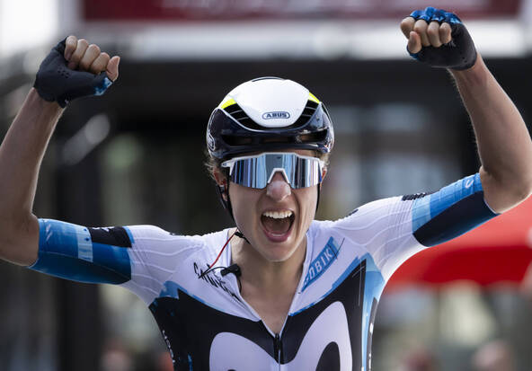 Marlen Reusser gagne pour son retour