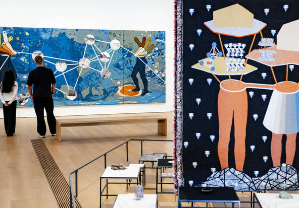 Les rêves terrestres et colorés d'Otobong Nkanga exposés au MCBA