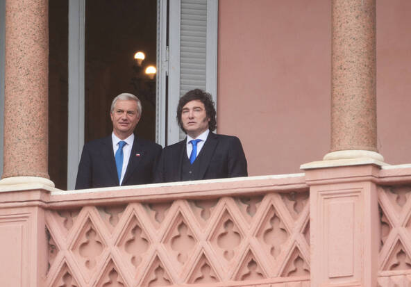 Argentine: le président chilien Kast reçu par Milei