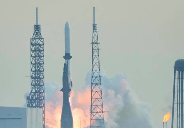 Blue Origin lance sa fusée New Glenn avec un propulseur réutilisé