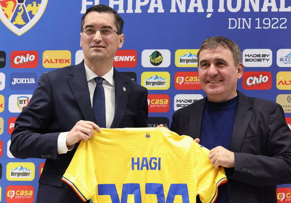 Gheorghe Hagi nommé sélectionneur de la Roumanie