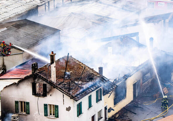 L'auteur présumé de l'incendie de Saxon a été interpellé