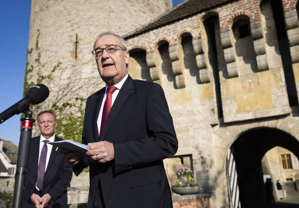 Le Conseil fédéral à Estavayer-le-Lac pour sa séance extra-muros