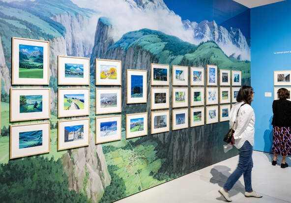 Les studios d'animation Ghibli s'invitent au mudac de Lausanne