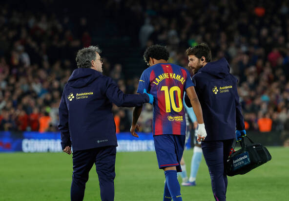 Yamal forfait pour la fin de la saison, à voir pour le Mondial