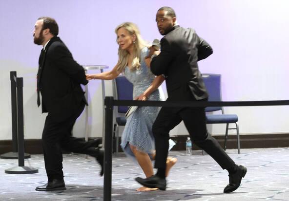 Stupeur et chaos au grand dîner annuel du Tout-Washington