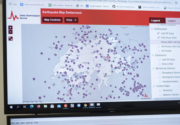 Le séisme a probablement été ressenti dans toute la Suisse