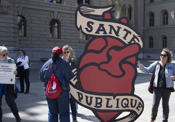 Le personnel de santé demande davantage de soutien