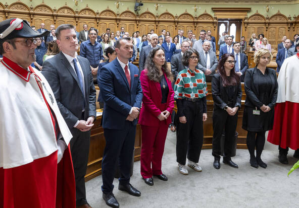 Six nouveaux conseillers nationaux, dont un socialiste jurassien