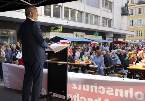 Beat Jans dénonce l'initiative « Pas de Suisse à 10 millions »