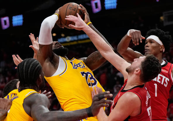Les Rockets éliminés en 6 matches par les Lakers