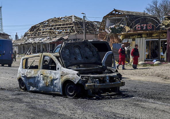 Des attaques russes font neuf morts dans deux villes en Ukraine