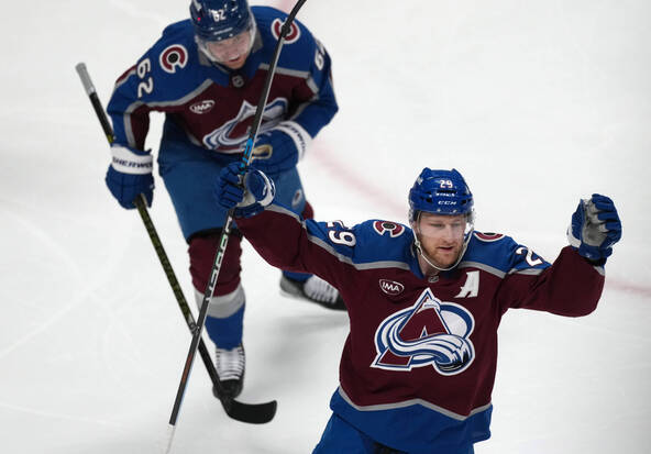 NHL: Colorado Avalanche mène 2-0