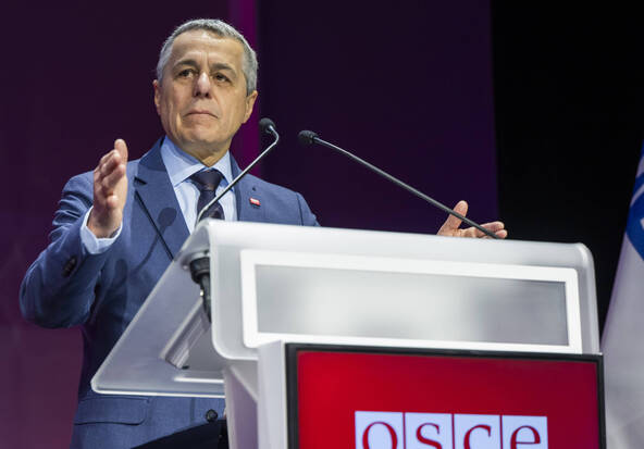 Cassis veut que l'OSCE anticipe les défis technologiques à venir