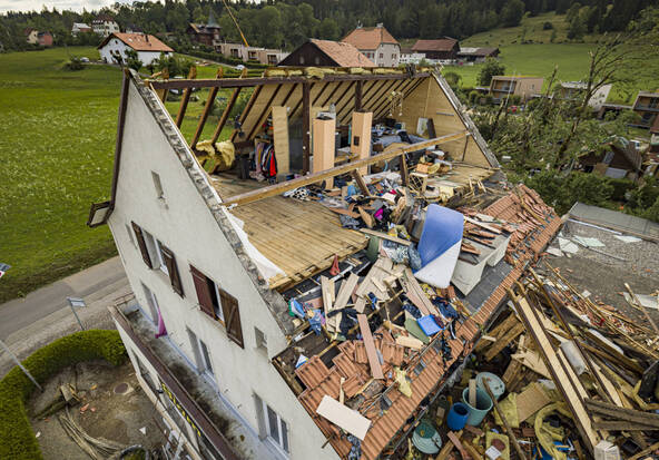 Tempête à La Chaux-de-Fonds: bâtiments modernes plus vulnérables