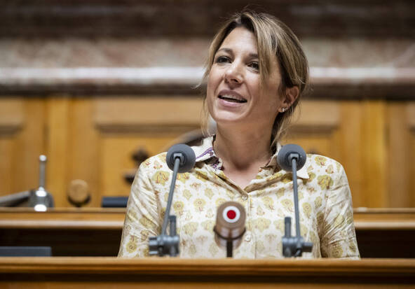 La Tessinoise Greta Gysin seule en lice pour présider le groupe des Vert-e-s