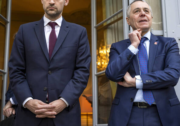 Rencontre franco-suisse à Genève, le G7 au programme