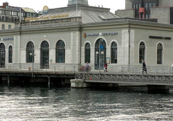 Genève: art et industrie conjugués au Pont de la Machine