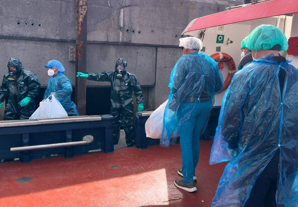 Le Hondius est arrivé à Tenerife pour évacuer ses occupants