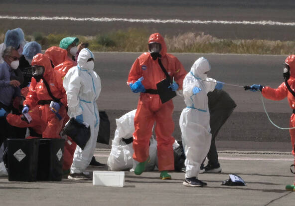 Hantavirus: dernières évacuations attendues lundi