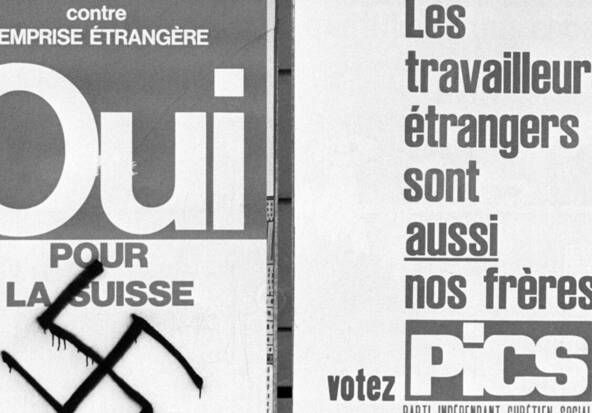 Votation sur l'immigration: une histoire suisse vieille de 50 ans