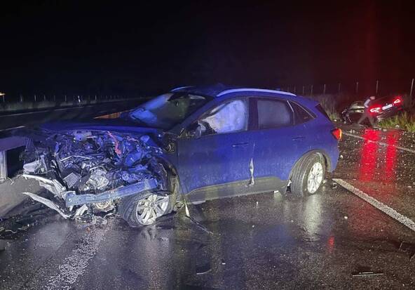 Nombreux accidents sur l'A12: 19 véhicules impliqués, 10 blessés