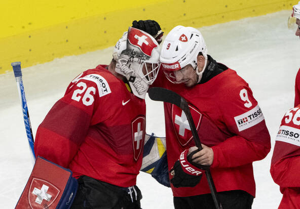Damien Riat, buteur patenté avec la Suisse