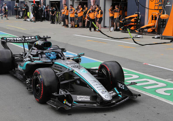 George Russell partira en pole position à Montréal