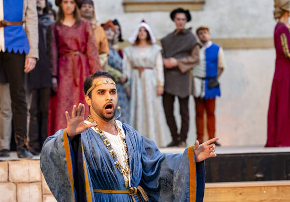 Un opéra historique inédit dans la cour du château de Grandson