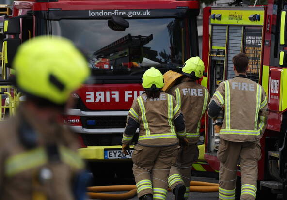 Incendie dans un supermarché casher dans le nord de Londres