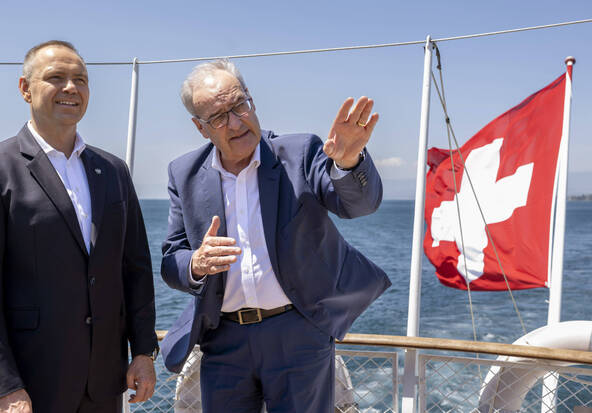 Le président polonais en visite sur les terres de Guy Parmelin