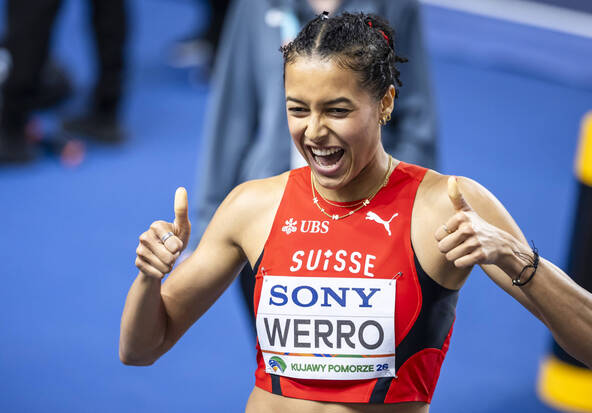 Un deuxième succès en Diamond League pour Audrey Werro